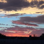 Though it seems to "set," the sun shines always.